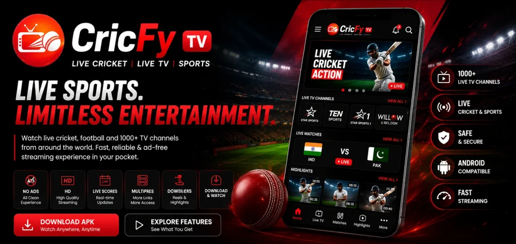 Cricfy TV App